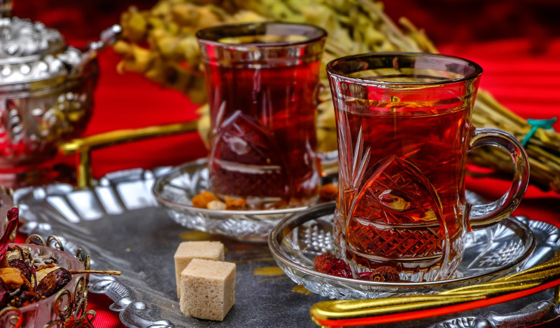 Чай в армудах