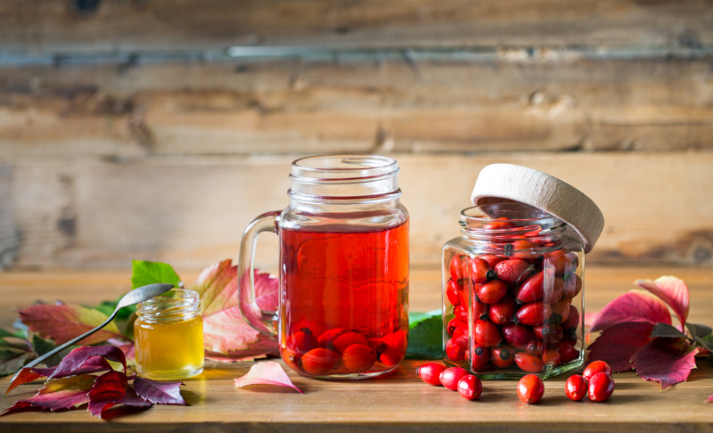 Настой из ягод шиповника