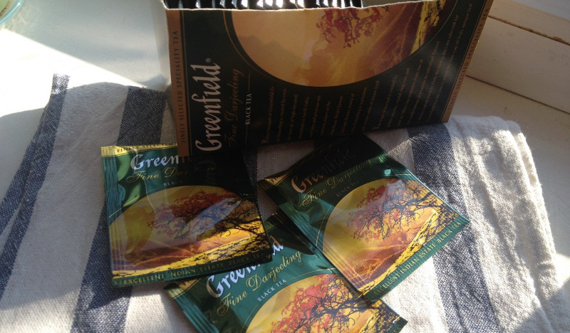 Чай дарджилинг в пакетиках